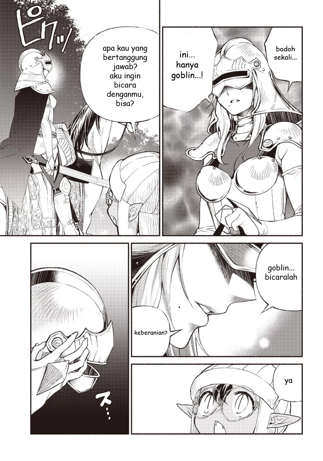 Tensei Goblin da kedo Shitsumon aru? Chapter 02 Bahasa Indonesia